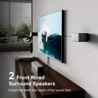 ULTIMEA Poseidon D80 7.1 Surround Soundbar with Dolby Atmos, Wireless Subwoofer&4 Speakers, Home Theater System with APP Control - Image 4
