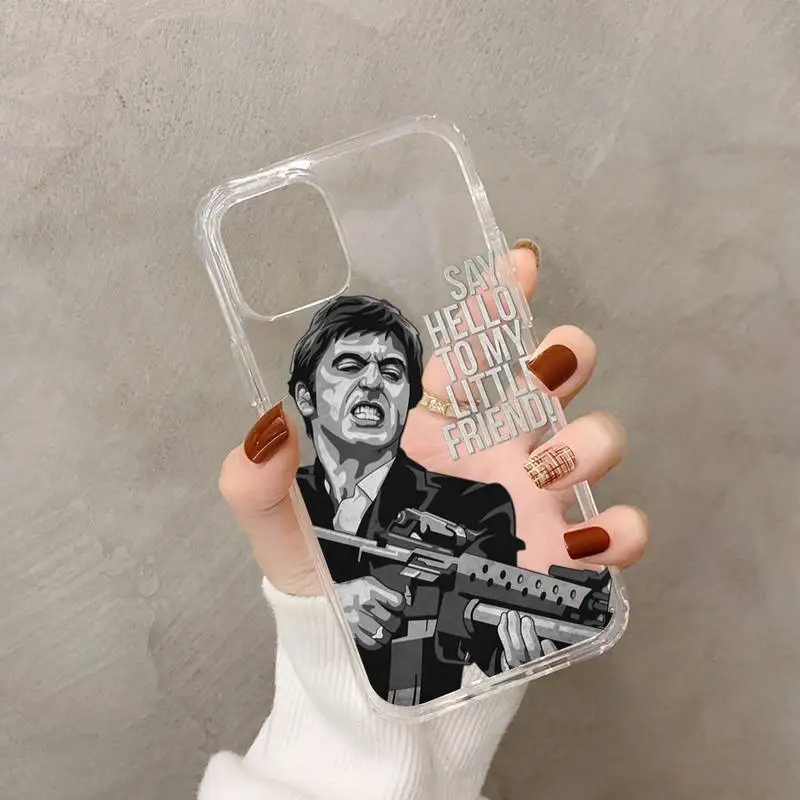 Legendary Scarface Watercolor iPhone Case by Naxart Studio