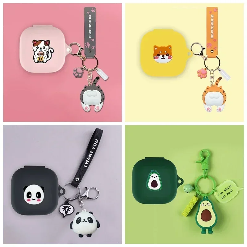 New Hearphone Cover Per Xiaomi Redmi Buds 4 Lite Custodia Avocado/Dog Cartoon Auricolari Cover In Silicone Per Redmi Buds 4 Lite Case