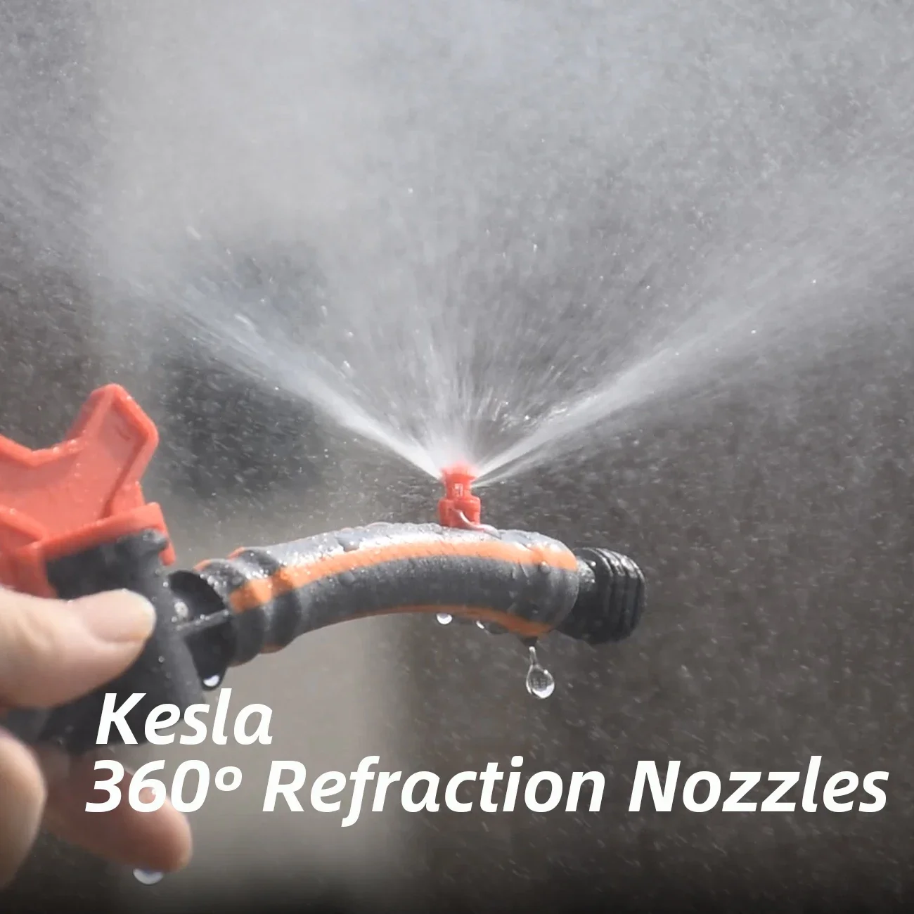 Garden Sprinkler 360 Degrees Refraction Water Sprinkler Micro Garden Irrigation Refractive Nozzle Spray 50PCS