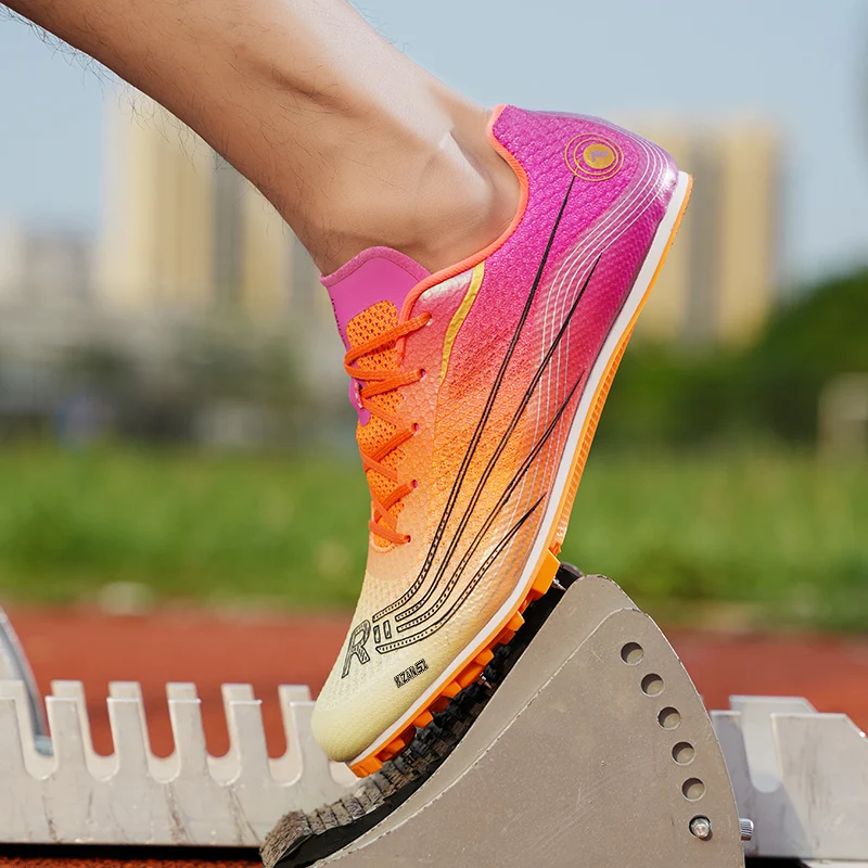 New Sprint Track Field Shoes Man's Women Kids Boys Girls Training