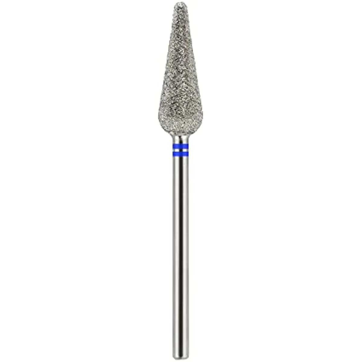 

4.0MM Diamond Nail Drill Bits for Foot Care Medium Grit Nail Cutter Conical Shape for Dead Skin and Calluses