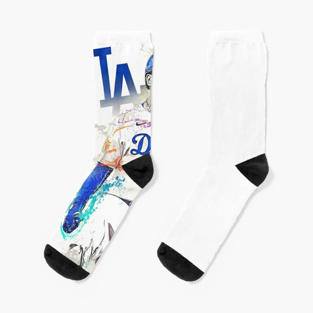 

Mookie Betts Socks Climbing loose Run man Men Socks Women's