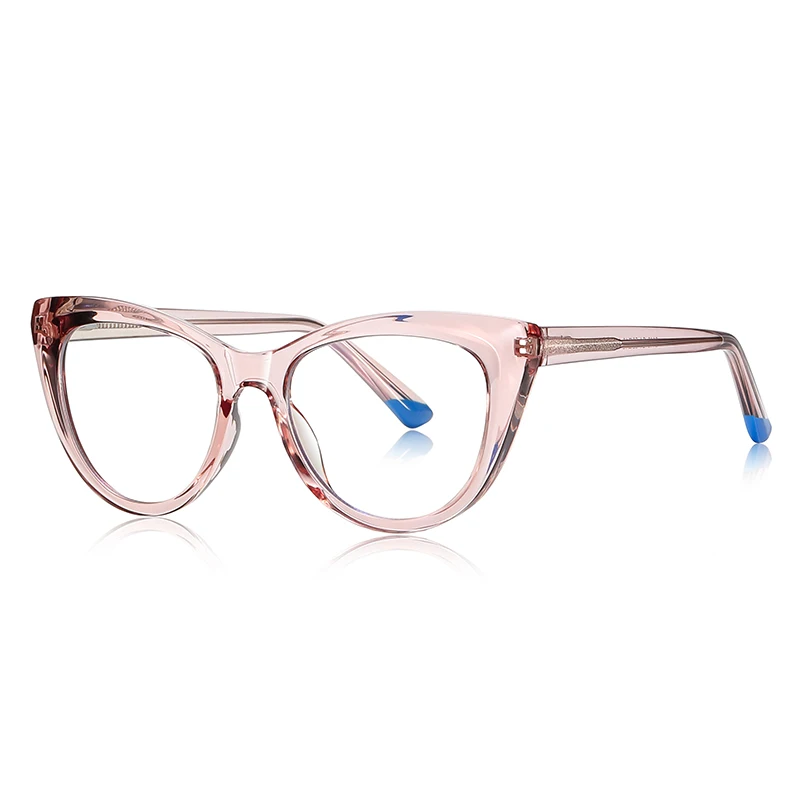 

DOISYER Manufacturer Hot Selling Cat Eye Optical Frame Blue Light Blocking Glasses TR90 Frame For Men Women Multi Color Eyewear