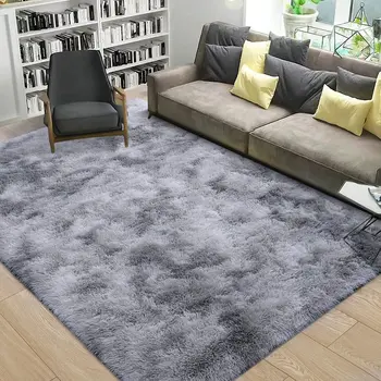 Thicken Dense Plush Carpet Decoration for Room Decor Large Area Rug Fluffy Warm Winter Carpets Floor Mat for Living Room Bedroom 1