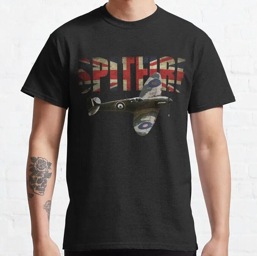 Nuovo Meglio Acquistare Raf Supermarine Spitfire T Shirt Ww2 Fighter Classic T-Shirt