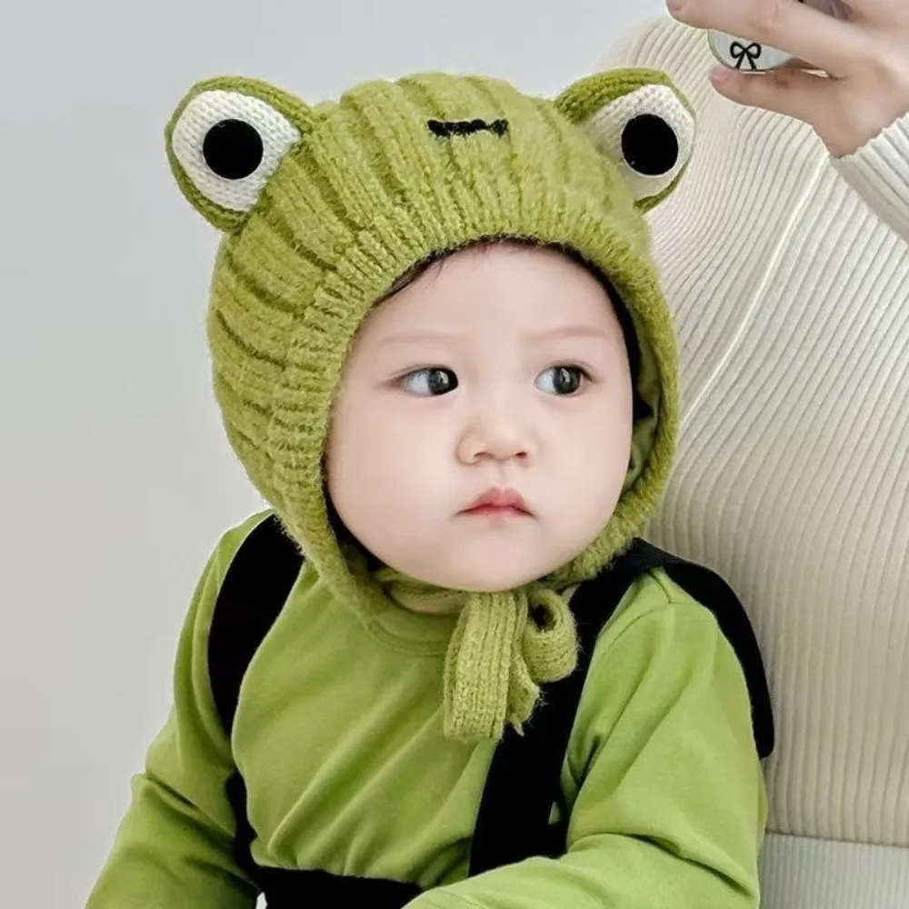 Warm Knitted Beanie Hat for Kids Autumn Winter