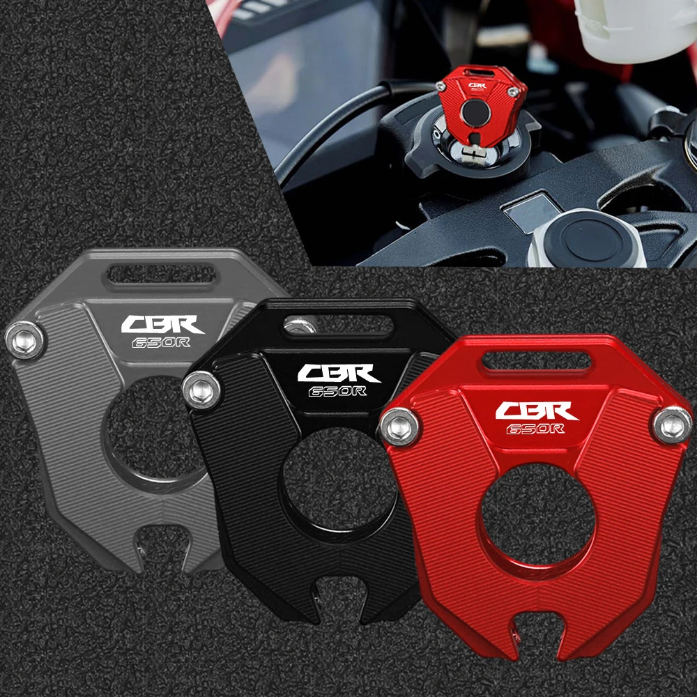 

CBR650R Motorcycle CNC Accessories Key Cover For HONDA CBR 65 0R 2018-2023 2022 2021 2020 Keychain Keyring Shell Case Protection