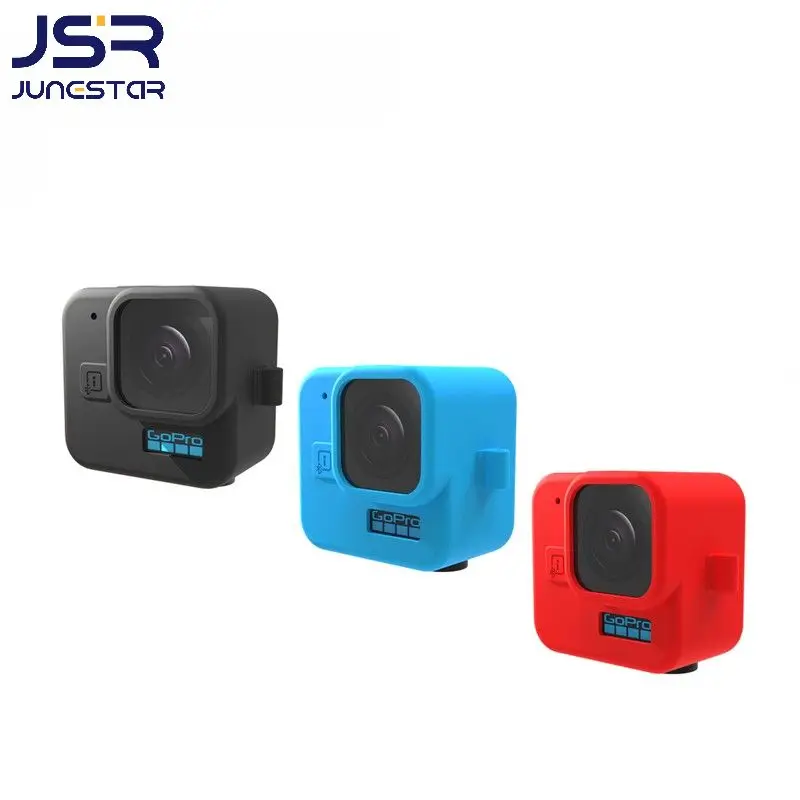 Per Gopro Hero 11 Mini Accessori Neri Custodia Protettiva Morbida Custodia Protettiva In Gomma Siliconica Per Accessori Go Pro 11