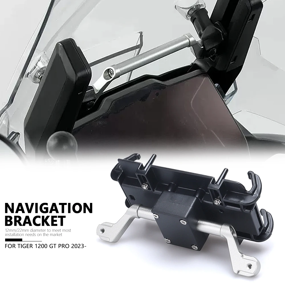 

Navigation Stand Holder Phone Mobile Phone GPS Bar Bracket Support For TIGER 1200 TIGER1200 Tiger 1200 Tiger1200 GT PRO 2023-
