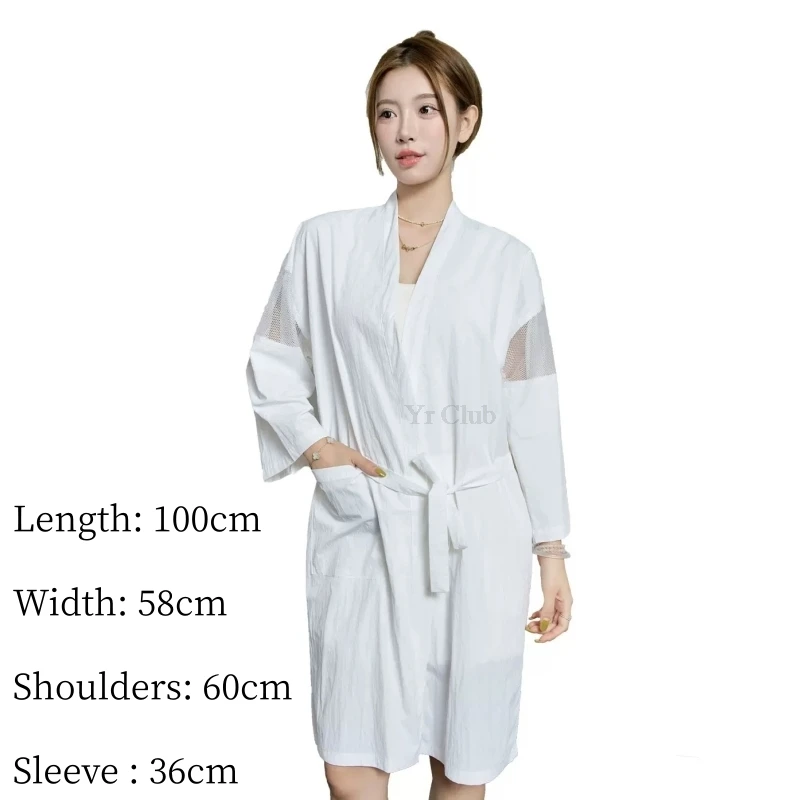303Robe--White