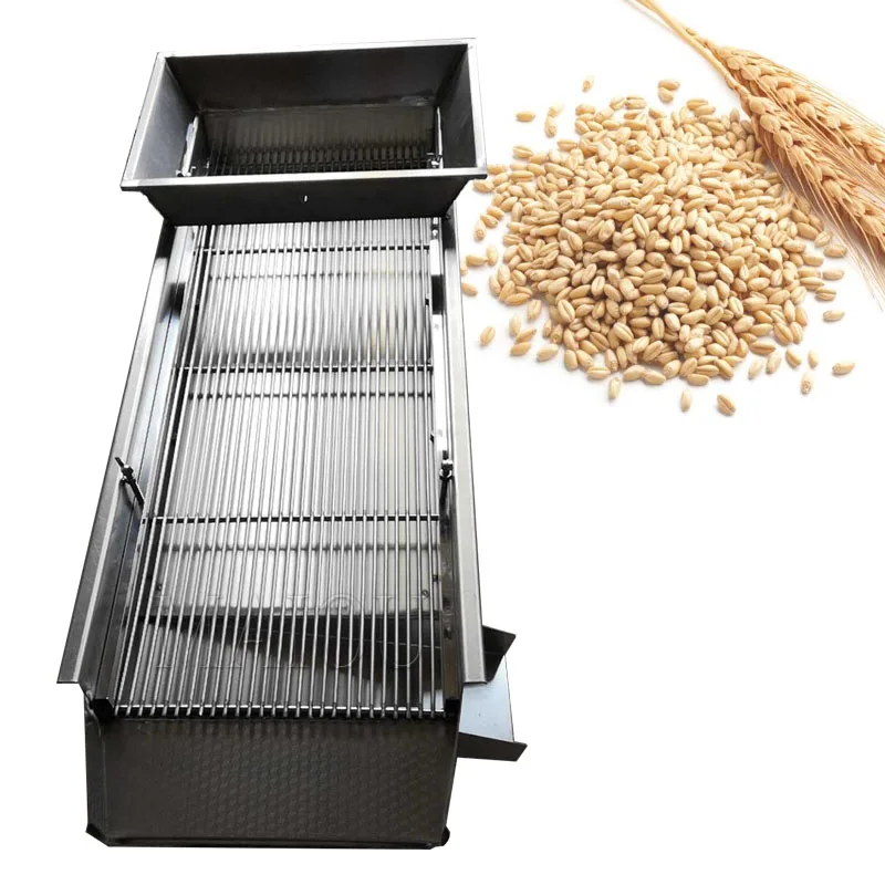 

220V Food Vibrating Sieve Machine Shaker Screener Deck Screener Impurities Remover Large Granular Material Screening
