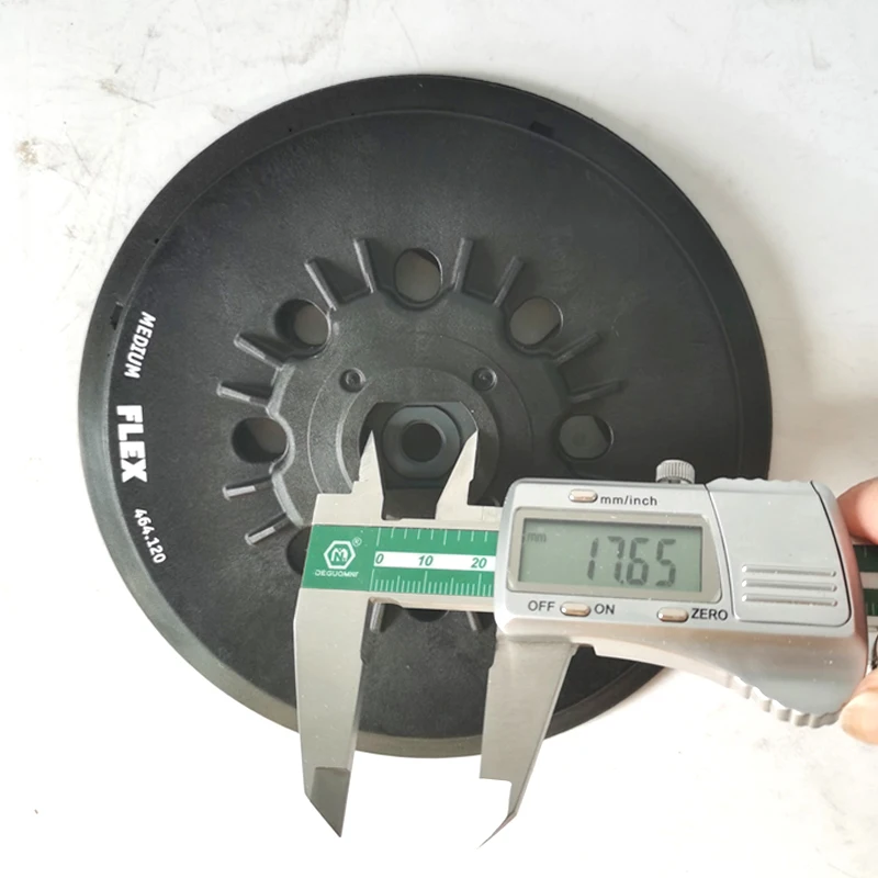 Flax Dry Grinder Original Tray Sander Chassis 150mm Dry Grinder Sucker Sandpaper Machine Stick Disk Grinding Disc