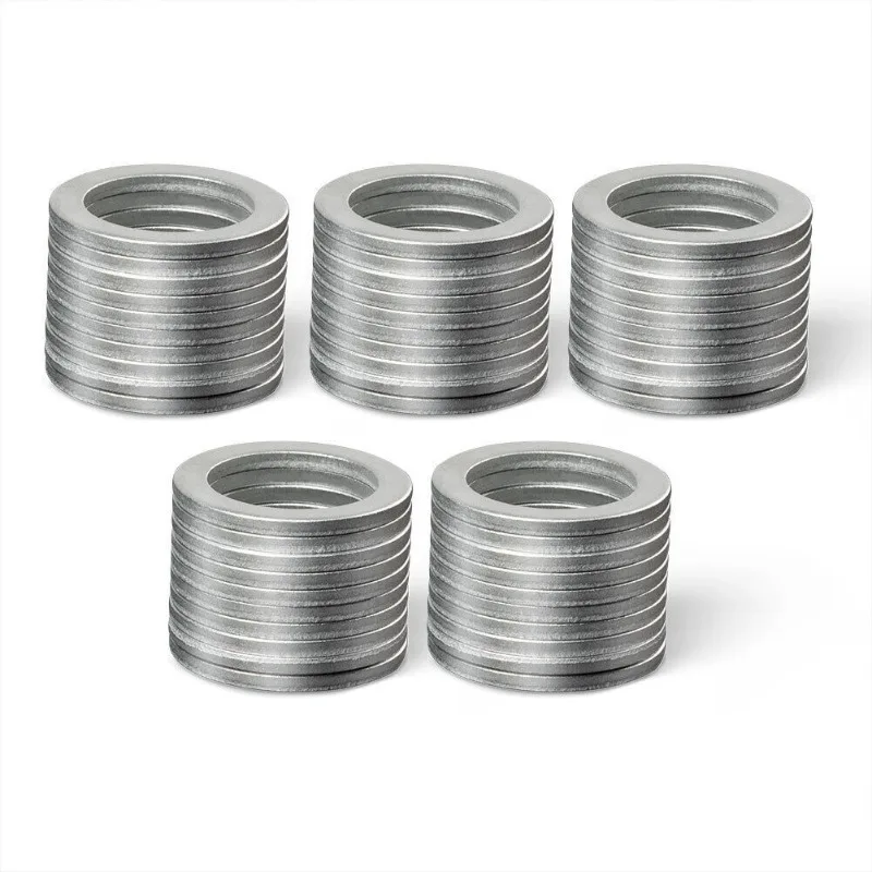 100Pcs 9956-41-400 Oil Drain Plug Crush Washer Gaskets 14x20x1.5mm For Mazda M14 Car Accessories 995641400