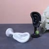 1 pièce : Présentoir pour boucles d'oreilles en forme de modèle d'oreille, idéal pour la diffusion en direct et les magasins de bijoux