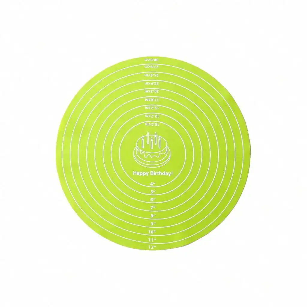 Silicone Non-Stick Baking and Pastry Mat with Measurement Guide