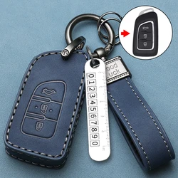 Premium Car Key Case Cover | Durable Auto Accessories Protector (Blue for Key A)