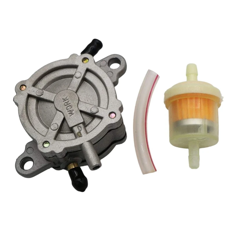 Fuel Pump Assembly For Gy6 50Cc 125Cc 150Cc Atv Go Kart Scooter Moped 4 Wheeler Quad Bikes Dune Buggy