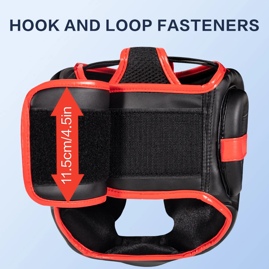 Leather Boxing Helmet 5