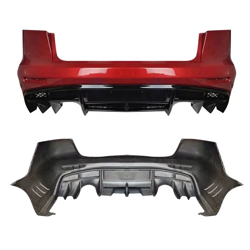 

Car body kit For 2009-2015 Lancer EX Change To Vari rear bumper High quality PP material bumpers