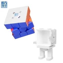 Enhanced Title:  
Picube MoYu RS3M V5 Magnetic Speed Cube - Professional 3x3 Puzzle Toy (MagLev Version Robot)
