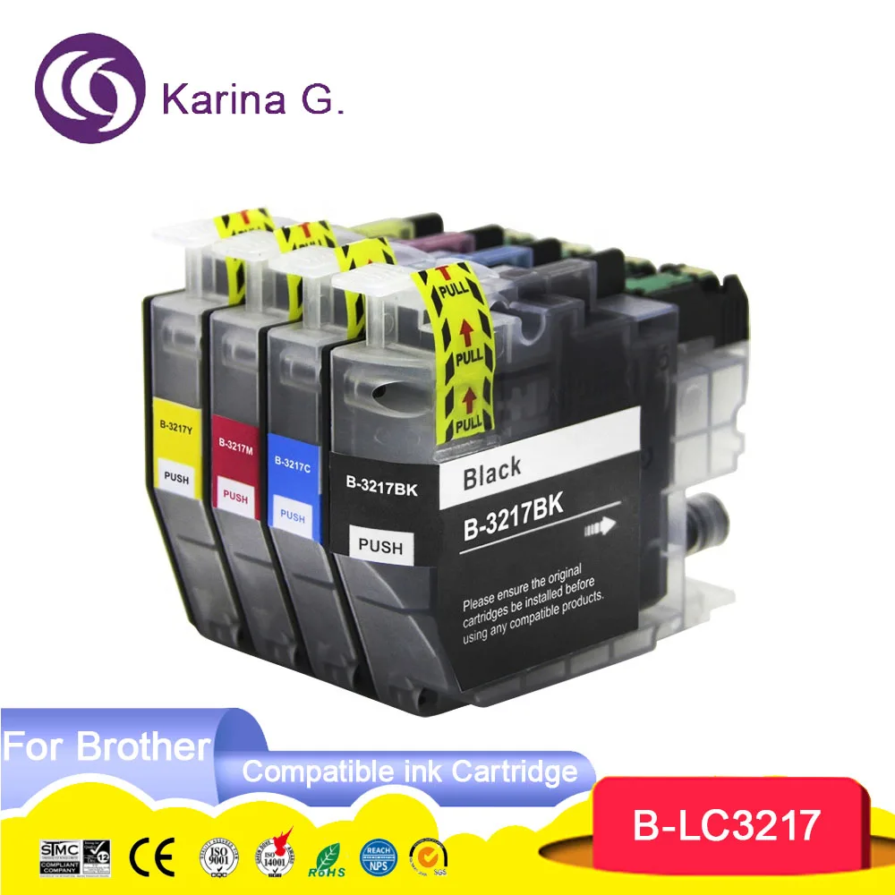 Compatible ink Cartridge for Brother LC3217 for MFC-J5330DW /MFC-J5335DW/MFC-J5730DW/MFC-J5930DW/MFC-J6530DW/MFC-J6930DW