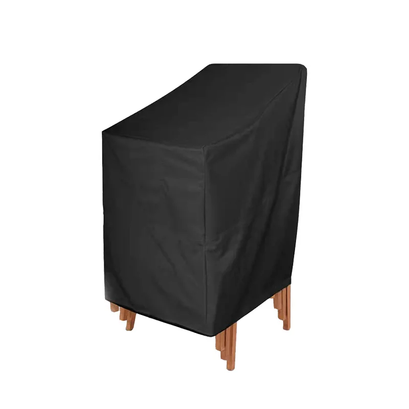 

1PC Universal Dust Cover Waterproof Dustproof Chair Cover Stacked Chair Furniture Protector Cover Outdoor Garden Patio