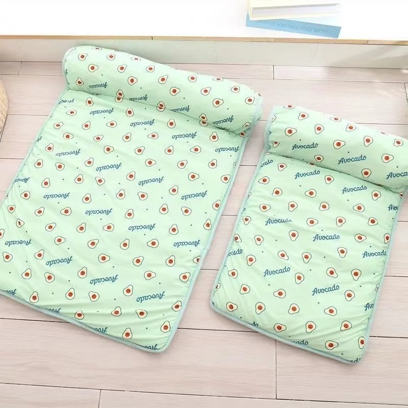 Cooling Dog Mat Breathable Pet Bed For Summer And Indoor Use_voghion.com