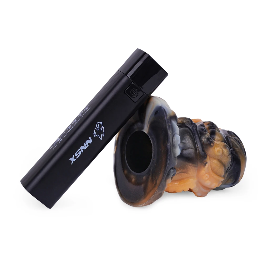 NUUN Soft Silicone Hollow Training Anal Plug Ass Tunnel Granule Clitoris G-spot Stimulate Speculum BDSM Anal Sex Toys for Couple