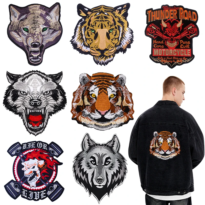 Set 30 Parches Bordados Rock Punk - Planchables, Calaveras, Notas, Para Chaquetas Y Mochilas