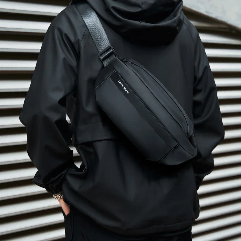 

Waterproof Men's Chest Bags Crossbody Bag Fit 7inch Shoulder Bag Travel Messenger Chest Sling Pack Fashion Luxury Designer