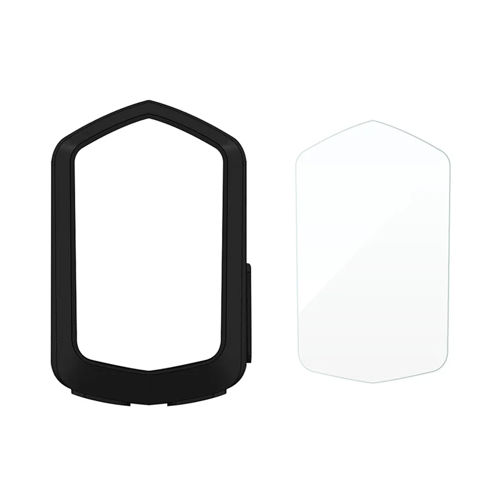 XOSS-funda protectora de silicona para ordenador, Protector de pantalla para velocímetro, GPS, con película