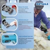 6 Speed 13 Teeth Electric Wool Shears Goat Horse Hair Scissor Wireless Sheep Shearing Farm Clipper tool for Makita 18V Battery 4