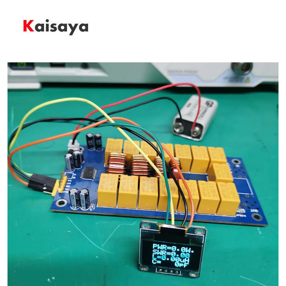 

MINI 0.96 inch OLED ATU-100 DIY Kits 1.8-50MHz ATU-100 mini Automatic Antenna Tuner by N7DDC 7x7 Firmware programmed E3-010