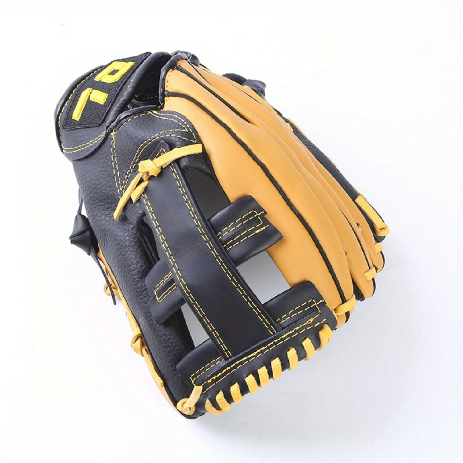 1pc Double-layer Cowhide Leather Baseball Glove for Throwing Training, Suitable for Teens and Adults-Baseball and Softball Mit