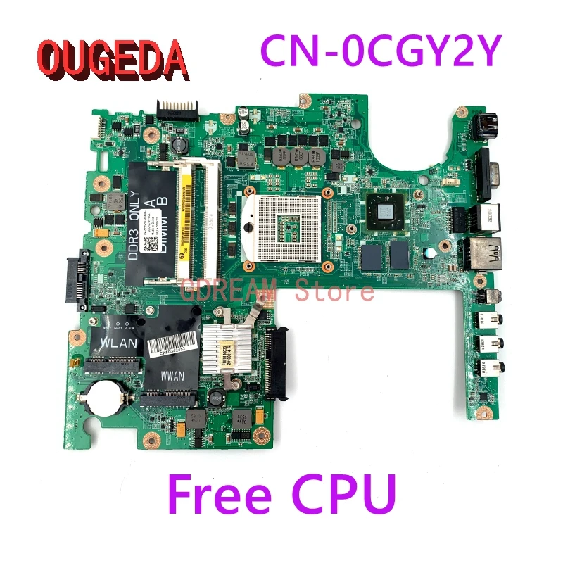 

Материнская плата OUGEDA DA0FM9MB8D1 CGY2Y 0CGY2Y для ноутбука DELL Studio 1558 с графическим процессором HD5470