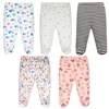 2024 New Baby Pants 100% Cotton Autumn Spring Newborn Baby Boys Girls Trousers Kid Wear Infant Toddler Cartoon For Baby Clothing 1