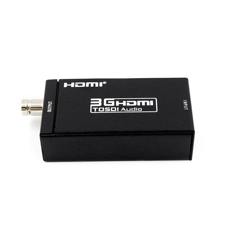 HDMI 호환 SDI 변환기 SD-SDI HD-SDI 3G-SDI 오디오 비디오 어댑터, 카메라 홈 시어터 모니터 용 1080P 1080I 지원