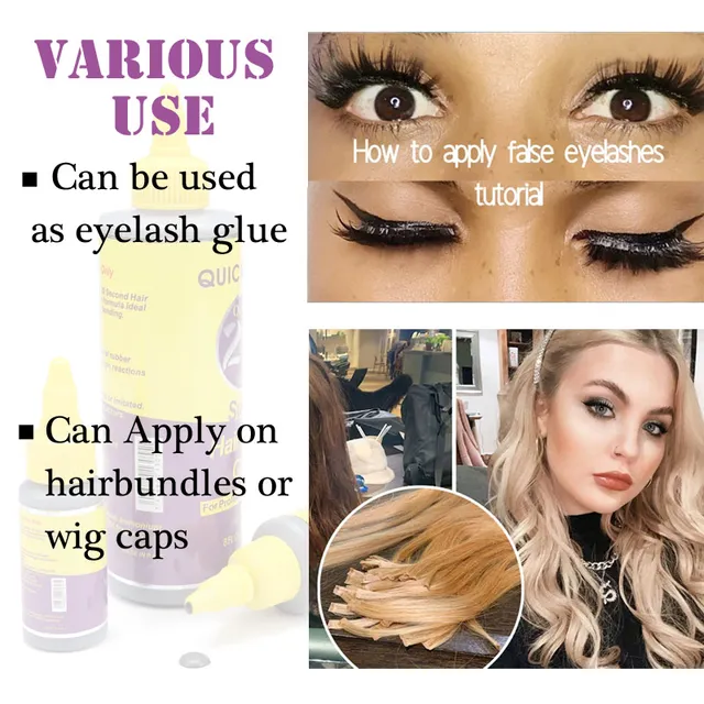 20 Second Bonding Glue: The Ultimate Hair Extension and Wig Adhesive