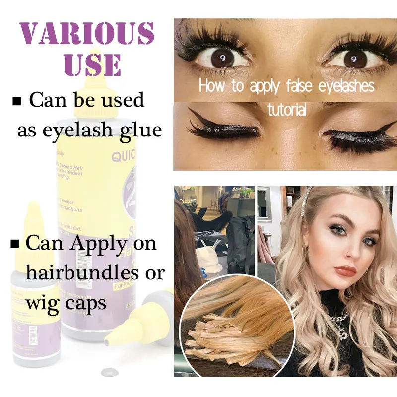 Buy FLECHAZO Hair Bonding Glue Easy to Use Super Hair Bond Glue for Making Wigs Hair Extensions