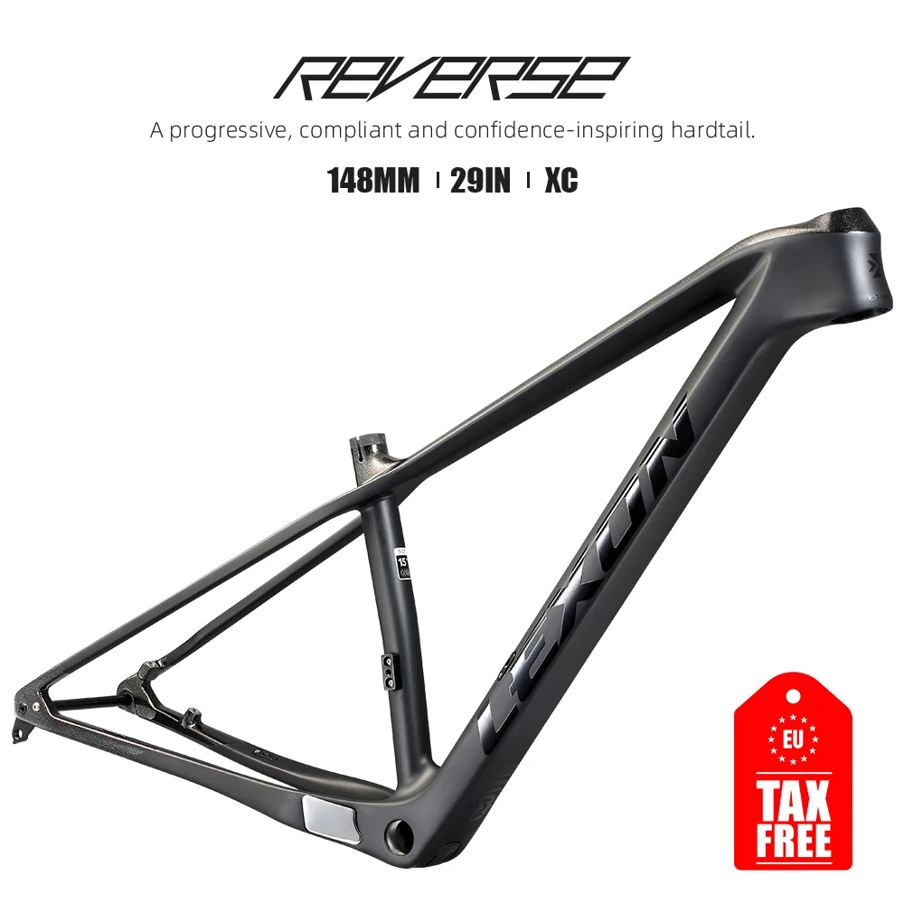Lexon Carbon MTB Frame 29er Plus 142/148*12mm Thru Axle boost Mountain Bicycle Hardtail 15/17/19inch BSA XDB DPD Bike Frame bicycle parts bicycle frame