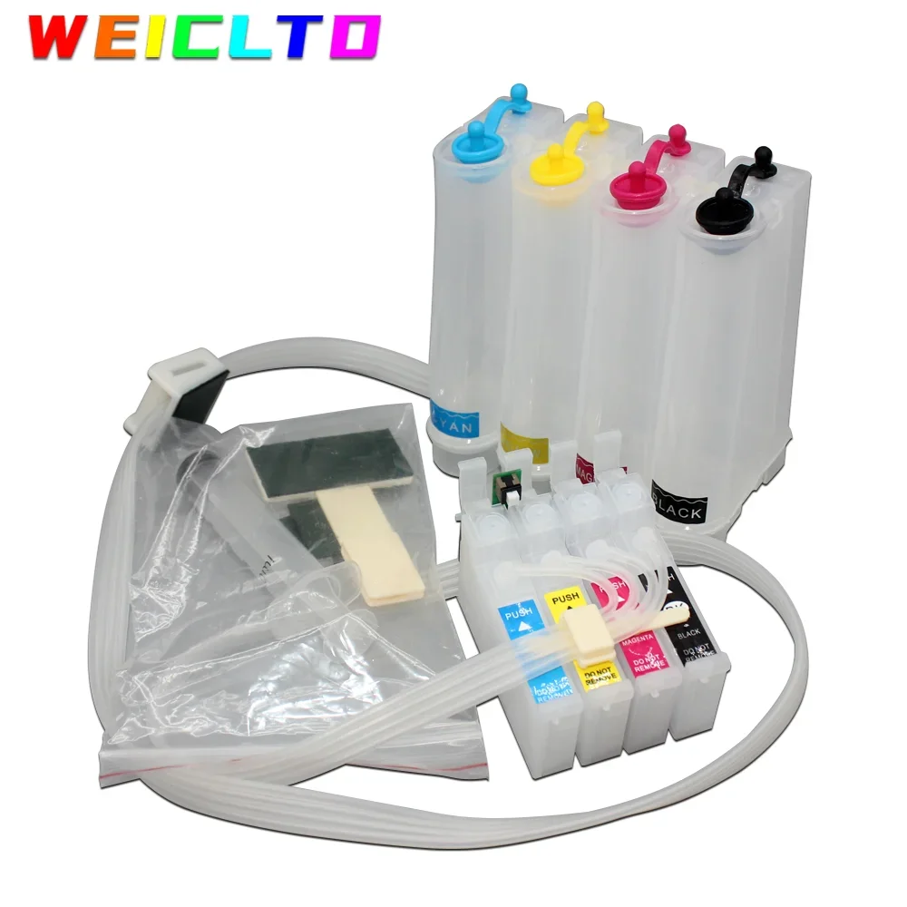 T0711 -T0714 0711 자동 리셋 ARC 칩 잉크 CISS CIS 대용량 잉크 시스템 (엡손 SX215 SX218 SX400 SX405 SX410 SX415 SX510W SX515W 용)