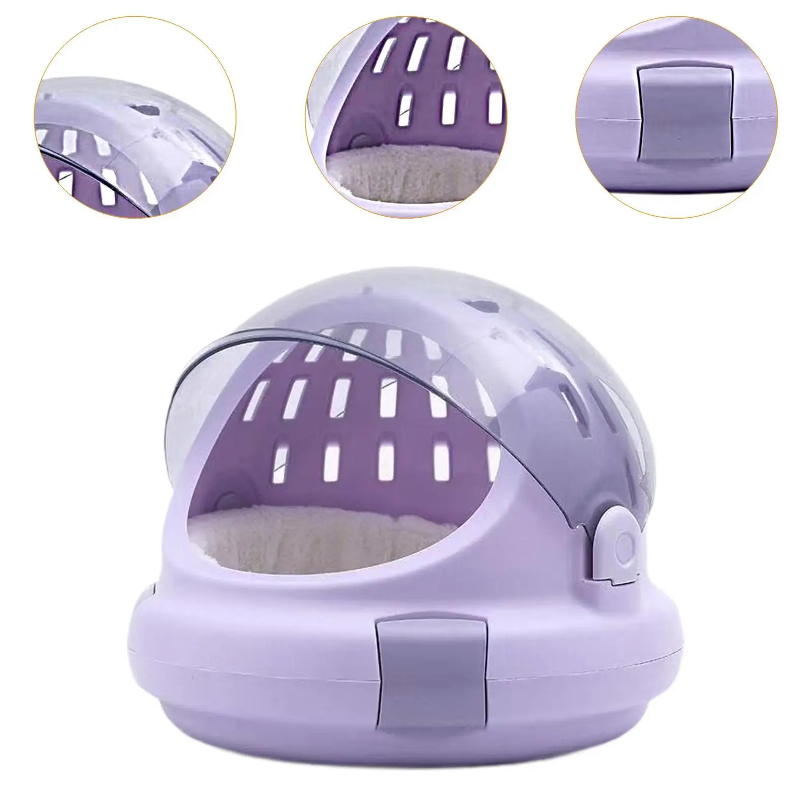Cat Carrier Space Capsule Small Dog Carrier for Small Dogs Kitten Traveling