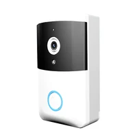 WiFi Wireless Video Doorbell IR Night Vision Doorbell Camera Two-way Audio Smart Door Bell for Home Security Alarm System