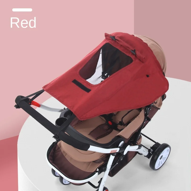 Baby Strollers expensive Sun Protection UV Protection Sunscreen Rain Cover High Landscape Two-way Stroller Sunshade Accessories best travel stroller for baby and toddler	 Baby Strollers