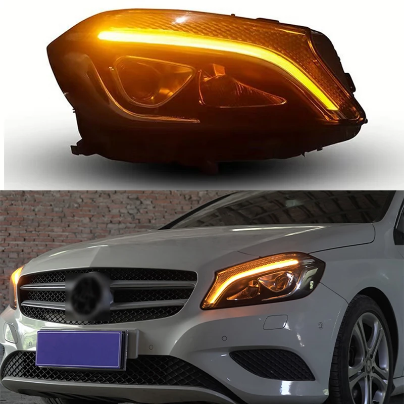 Fit for Benz A Class W176 2013 2018 headlight modification LED lens