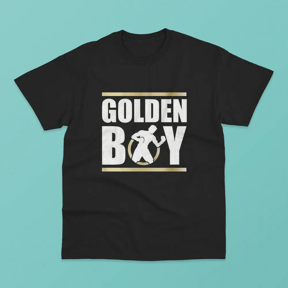 New Golden Boy Boxing Oscar De La Hoya Canelo Classic T Shirt Taglia M 3Xl Maniche Lunghe O Corte
