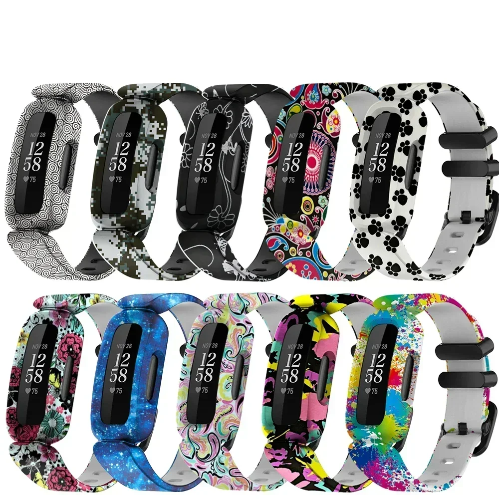 Soft Silicone Replacement Wristband for Kids - New Strap for Fitness Tracker Watches