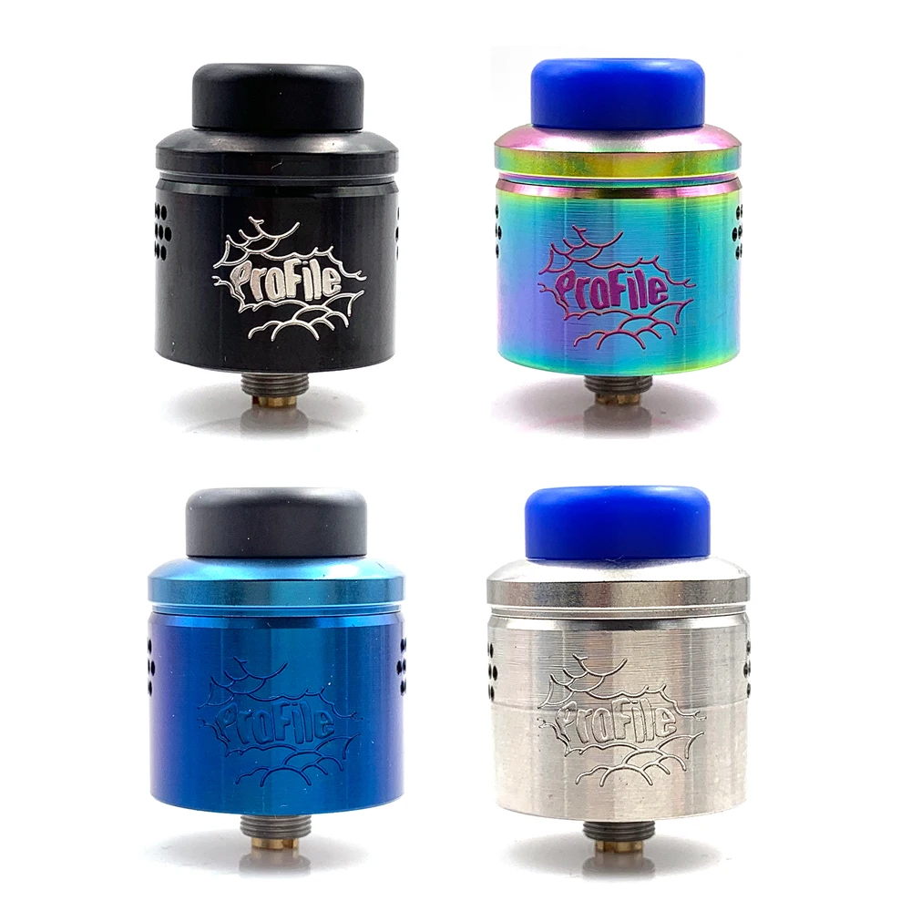 RunVape Profile RDA Atomizer Mesh Coil 24mm Tank 810 Dripping Squonk