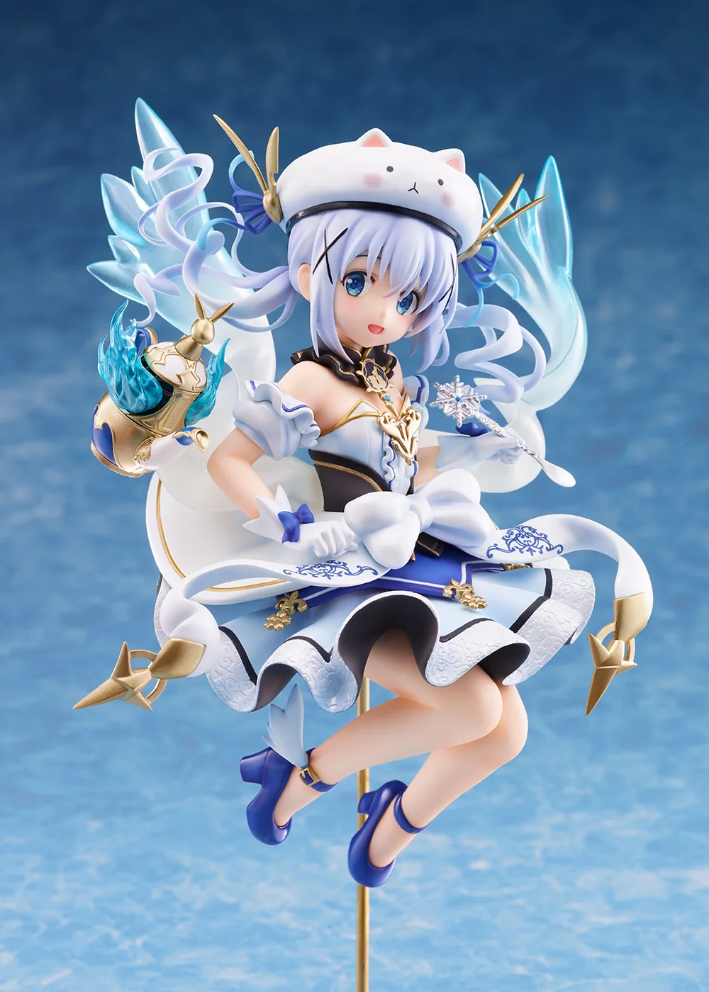 

Is the order a rabbit Kafuu Chino magician VER. 22cm PVC Action Figure Anime Figure Model Toys Figure Collection Doll Gift
